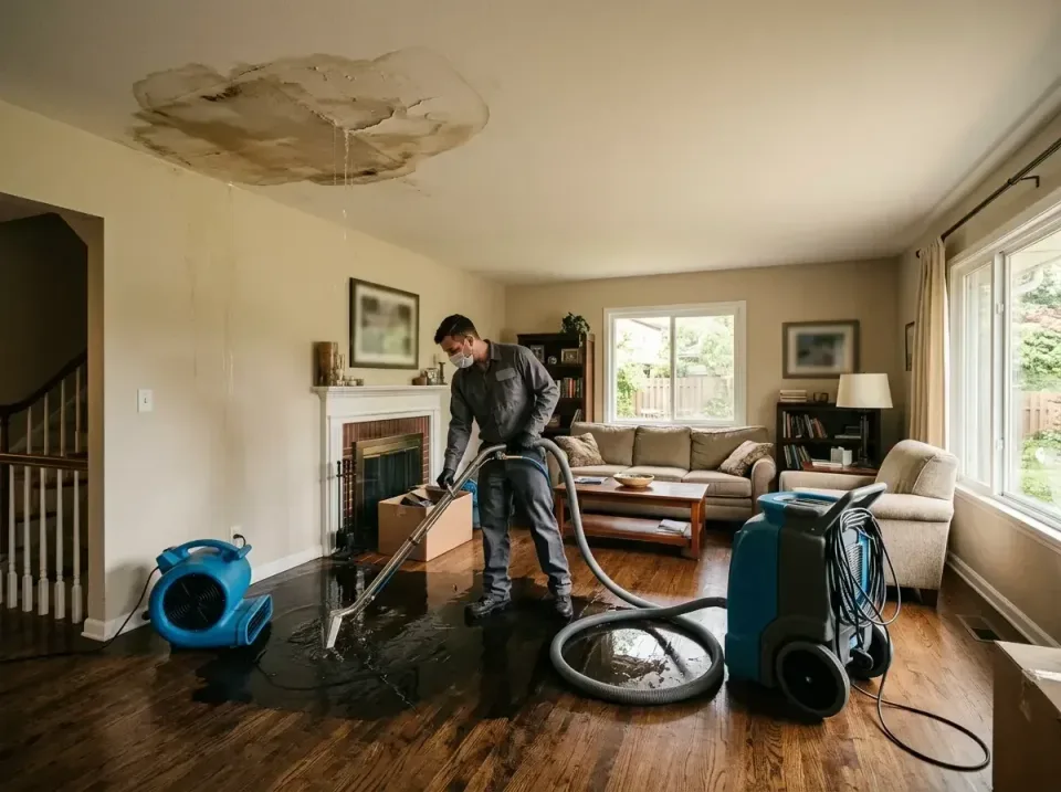 attic-pipe-burst-ceiling-drip-008 — frequently asked questions, Water Damage Restoration & Carpet Care in Oconomowoc, WI